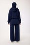 5979 - Stylish Comfortable Women's Steel Interlock Stone Detailed Suit - 3