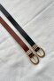 Marta Gold Buckle Women's Belt