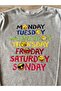 Printed Long Sleeve T-Shirt - Weekdays - 2