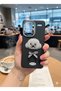 Xiaomi Redmi Note 13 Pro Plus 5g Case Toy Poddle Embroidered Black Case - Bow Detail Model - 3