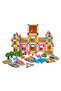 268 Pieces Wooden Building Blocks Educational Castle and House Building Set - Montessori Intelligence Development Toy - 5