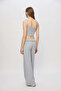 Ss6113 Front Zipper Cotton Bustier - 3