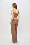 Ss6113 Front Zipper Cotton Bustier - 2