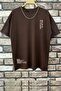 Men's Belive in Yourself Printed Oversize T-shirt