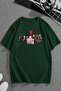 Horror Characters Printed Unisex Oversize Tshirt