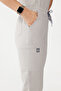 Cosmos Light Grey Judge Collar Stretch Fabric Nurse and Doctor Uniform Set Scrubs Hospital Uniform - 5