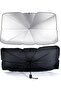 Car Windshield Sun Shade Umbrella, Sunshade with Reflective, Universal Fit Front Window Sun Blocker