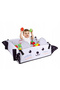 - Baby Play Mat Activity Gym with Hanging Toys-White - 5