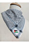 Palestinian Flag Striped Palestinian Shawl Keffiyeh Small Palestinian Flags Scarf AYN2408 - 3