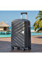 Hard Shell Unbreakable Glossy PP 24 Inch(20-25kg) Luggage, Lightweight, Combination Lock, Suitcase - 2