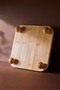 Terni Pedestal Serving Plate 24 cm Ergonomic Square Shaped Multi-Purpose Serving Stand - 5