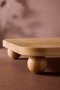 Terni Pedestal Serving Plate 24 cm Ergonomic Square Shaped Multi-Purpose Serving Stand - 2