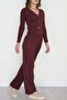 V-Neck Plum Thessaloniki Suit - 3