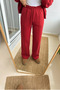 Women's 3-Thread Relaxed Fit Basic Bomber Jacket Set - 4