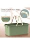5.2 Gallon (20L) Extra Large Plastic Water Bucket with Handle - 3