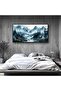 Beautiful 55x110 cm Framed Canvas Wall Art with Customizable Frame Decor - 6