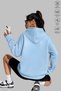 Unisex Hoodie Long Sleeve Merry Christmas Printed Hooded Fleece-Lined Oversized Cotton Sweatshirt - 5