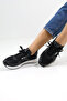 Women's Black Mesh Detailed Sneaker: Breathable Casual Sports Shoe Model - 7