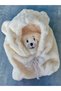 Cream Color Fur Scarf Hat - 2