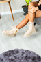 Teddy Bear Girl and Women's Boots Warm Furry Lining Winter Resistant Zippered and Thick Sole Model