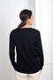 Women's Basic V-Neck Cardigan - 4