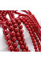 8mm approx 45 beads Red Coral Stone Beads Round Loose Spacer Beads for Jewelry Making DIY Charms Bra - 2