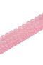 10mm approx 37pcs 1Strand Pink Rose Powder Crystal Quartz Natural Stone Beads For Jewelry Making 6-1 - 4