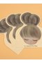 50pcs Yellow 10.6x14cm 50pcs Cute Girl Hair Accessory Card Maru Hair Clip Large Intestine Hair Ring - 2