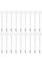 AECH02-06312 1 Box 60Pcs Round Tray Lapel Pin Metal Brooch Stick Pins Stainless Steel Safety Brooch - 6