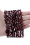 8-12mm Natural Irregular Garnet Beads Gravel Chip Loose Spacer Stone Beads for Jewelry Making DIY Br