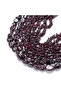 8-12mm Natural Irregular Garnet Beads Gravel Chip Loose Spacer Stone Beads for Jewelry Making DIY Br - 5