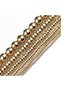 3MM 200pcs Round Hematite Beads 2/3/4/6/8/10mm Natural Stone 14K Gold Color Loose Beads Ball Jewelry - 7