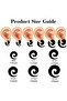 2pcs Size 16mm 2Pcs Big Large Acrylic Spiral Ear Plug Stretching Tapers Expander Tunnel Set Kit Body - 6