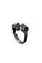 Open Ring New retro domineering trends Two-end dragon ring men and women punk adjustable hip-hop roc - 3