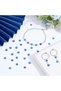 50PCS Blue Eye Beads for Jewelry Making 8mm Evil Eye Charms for Bracelet Making Handmade Resin Tu... - 4