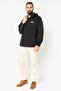 Jeans Men Brand Logo Windbreaker Jacket, Black - 4