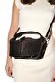 Island Brown Suede Genuine Leather Women's Shoulder Bag - 4
