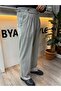 Men's Italian Cut High Waist Fabric Trousers - 3