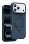 iPhone 17 Pro & 18 Pro Case Premium Leather Suede Cover with Magsafe Ring