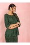 Women Viscose Polka Dot Print Top and Pants Co-Ords - 4