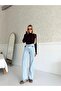 High Waist Boyfriend Flare Jeans - 4