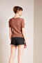 Women's Knitwear Bow Blouse - 5