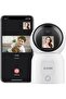C519 4MP Indoor WiFi Camera with Screen, 360° View, Two-Way Video, Person Detection