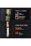 B70Max RGB Twist Rechargeable Torch Max 3500Lumen LED Torch 5-Color Light 90 Degree Waterproo - 4