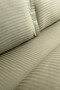 Green 100% Cotton Satin Look Single Duvet Cover Set 160X200 cm - Bristol Bedding Set - 2