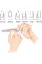 Professional Nail Filer 10 PCS Set | Nail Styling Tools for Home and Salon Use (100/180 Grit) - 6