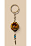 Handmade Chinese Ceramic Keychain - 2