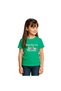 Happy New Year Kids Girls T-Shirt with Abu Dhabi Design - Round Neck Short Sleeve Cotton Tshirt - 3