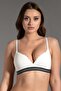 Women's Unpadded Ecru Bra – Lace, Flexible Elastic Band and Comfortable Form C2T3N1833