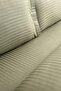 Green 100% Cotton Satin Look Double Duvet Cover Set 160X200 cm - Bristol Bedding Set - 2